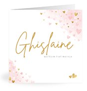 Geboortekaartjes met de naam Ghislaine