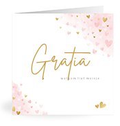 Geboortekaartjes met de naam Gratia