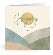 Geburtskarten mit dem Vornamen Gregory