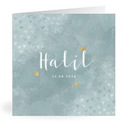 Geboortekaartjes met de naam Halil