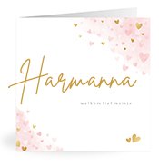 Geboortekaartjes met de naam Harmanna