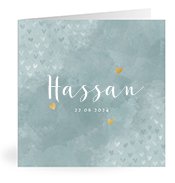 Geburtskarten mit dem Vornamen Hassan