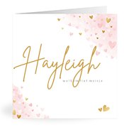Geboortekaartjes met de naam Hayleigh