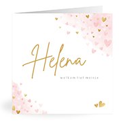 Geburtskarten mit dem Vornamen Helena