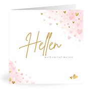 Geboortekaartjes met de naam Hellen