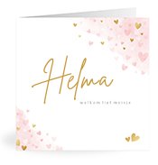 Geboortekaartjes met de naam Helma
