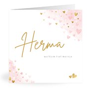 Geboortekaartjes met de naam Herma