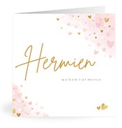 Geboortekaartjes met de naam Hermien