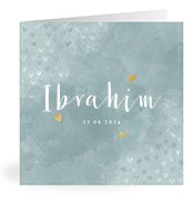 Geburtskarten mit dem Vornamen Ibrahim