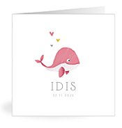 Geburtskarten mit dem Vornamen Idis