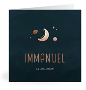 Geburtskarten mit dem Vornamen Immanuel