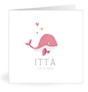 Geburtskarten mit dem Vornamen Itta