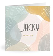 Geboortekaartjes met de naam Jacky