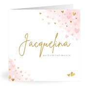 Geboortekaartjes met de naam Jacquelina