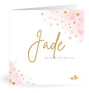 Geboortekaartjes met de naam Jade
