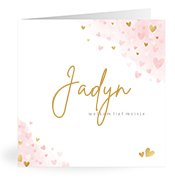 Geboortekaartjes met de naam Jadyn