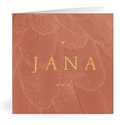 Geboortekaartjes met de naam Jana