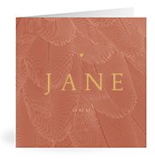 Geburtskarten mit dem Vornamen Jane