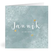 Geburtskarten mit dem Vornamen Jannik