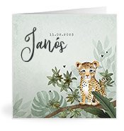 Geburtskarten mit dem Vornamen Janós