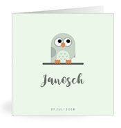 Geburtskarten mit dem Vornamen Janosch