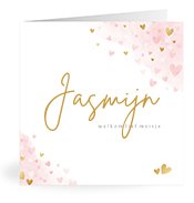 Geboortekaartjes met de naam Jasmijn