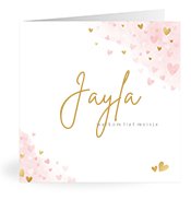 Geboortekaartjes met de naam Jayla