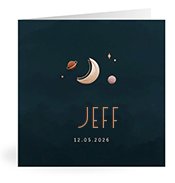 Geboortekaartjes met de naam Jeff
