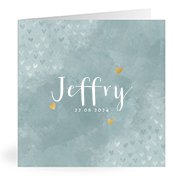 Geboortekaartjes met de naam Jeffry