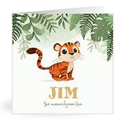 Geburtskarten mit dem Vornamen Jim