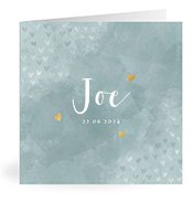 Geburtskarten mit dem Vornamen Joe