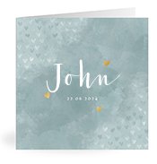 Geburtskarten mit dem Vornamen John