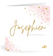 Geboortekaartjes met de naam Josephien