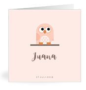 Geburtskarten mit dem Vornamen Juana