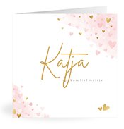 Geboortekaartjes met de naam Katja