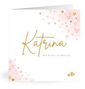 Geburtskarten mit dem Vornamen Katrina