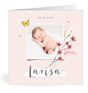 Geburtskarten mit dem Vornamen Larisa