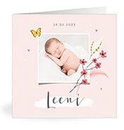 Geburtskarten mit dem Vornamen Leeni