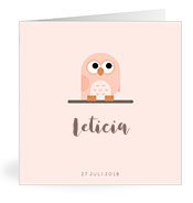 Geburtskarten mit dem Vornamen Leticia