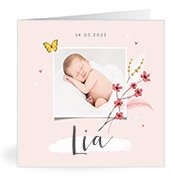 Geboortekaartjes met de naam Lia