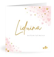 Geboortekaartjes met de naam Liduina
