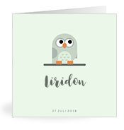 Geburtskarten mit dem Vornamen Liridon