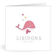 Geburtskarten mit dem Vornamen Liridona