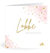 Geboortekaartjes met de naam Lobke