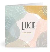 Geburtskarten mit dem Vornamen Lucie