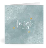 Geburtskarten mit dem Vornamen Luigi
