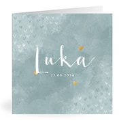 Geburtskarten mit dem Vornamen Luka