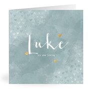 Geburtskarten mit dem Vornamen Luke