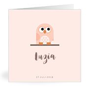 Geburtskarten mit dem Vornamen Luzia