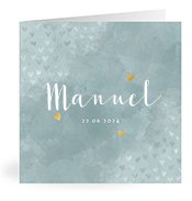 Geboortekaartjes met de naam Manuel